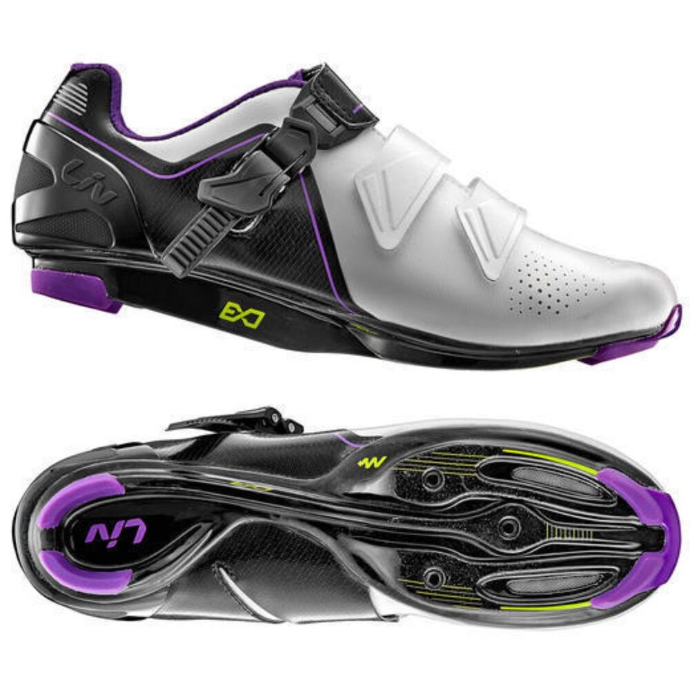 NWOR Liv Mira Mes Women's Composite Road Cycling Shoes, Size 7 (S1)